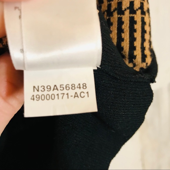 Jones New York Cardigan Sweater Houndstooth 1x - Picture 10 of 10